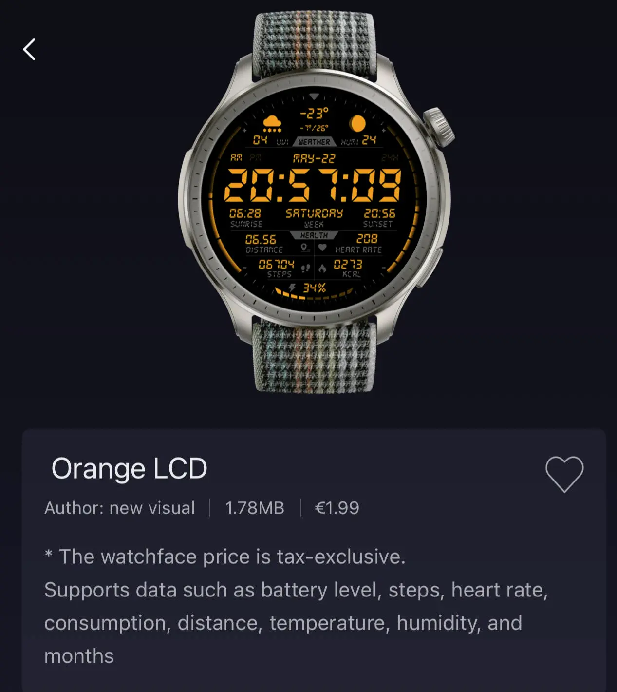 Discover more like Amazfit: Amazfit Balance watch face edit and Related ...