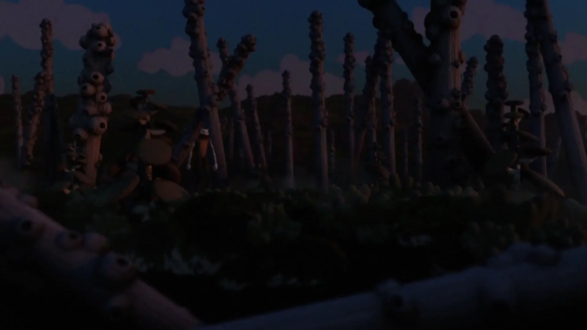 Animated clip- “Exploring forgotten forests” WIP from a music video I’m making
