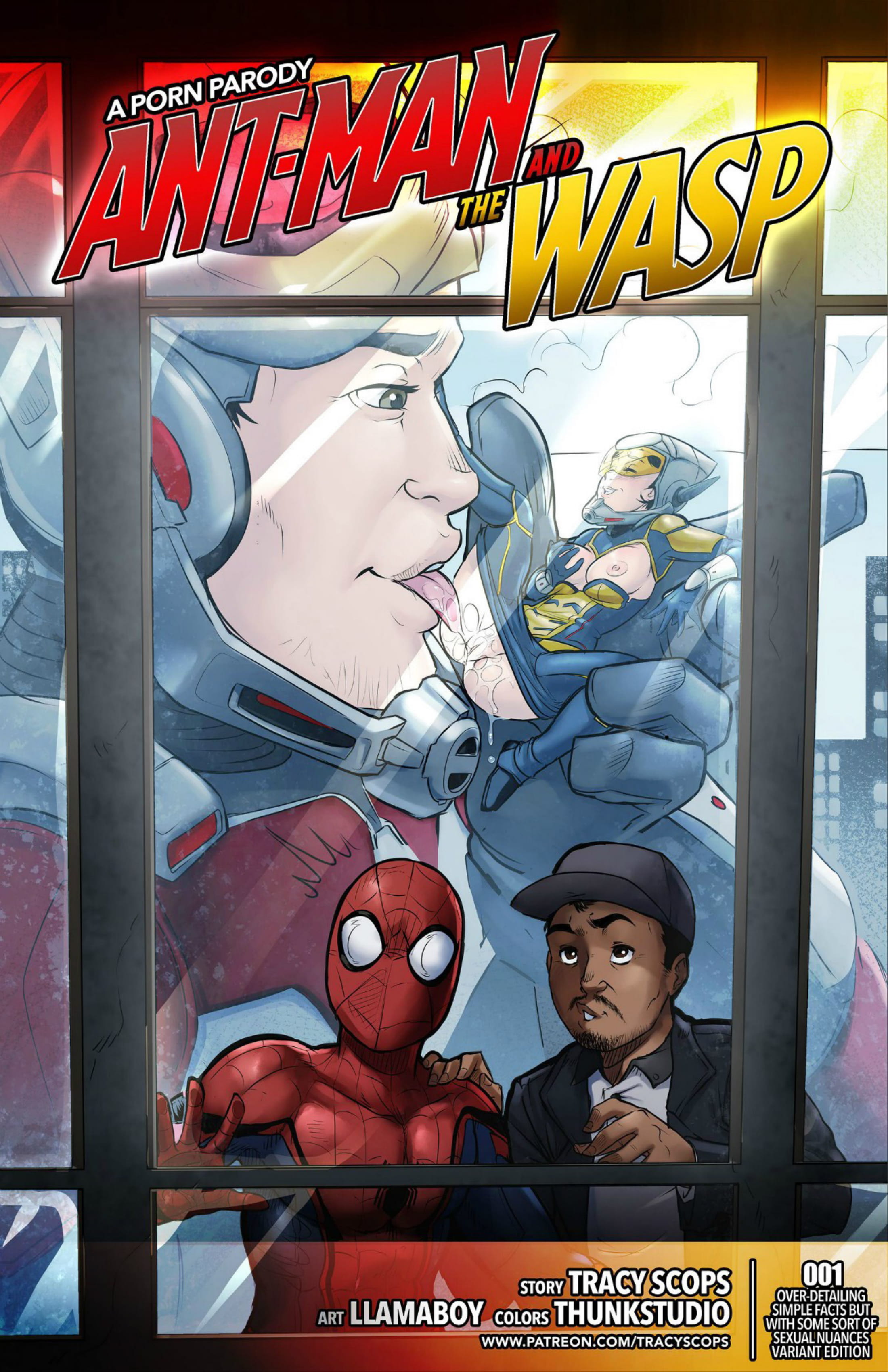 Antman and the Wasp (Tracy Scops) (llamaboy) Spiderman Antman Scrolller.
