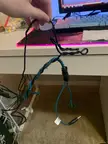 Any advice on how to stop my headphone wire from doing this? I untangle it regularly, but it feels like it gets this bad much more often over time