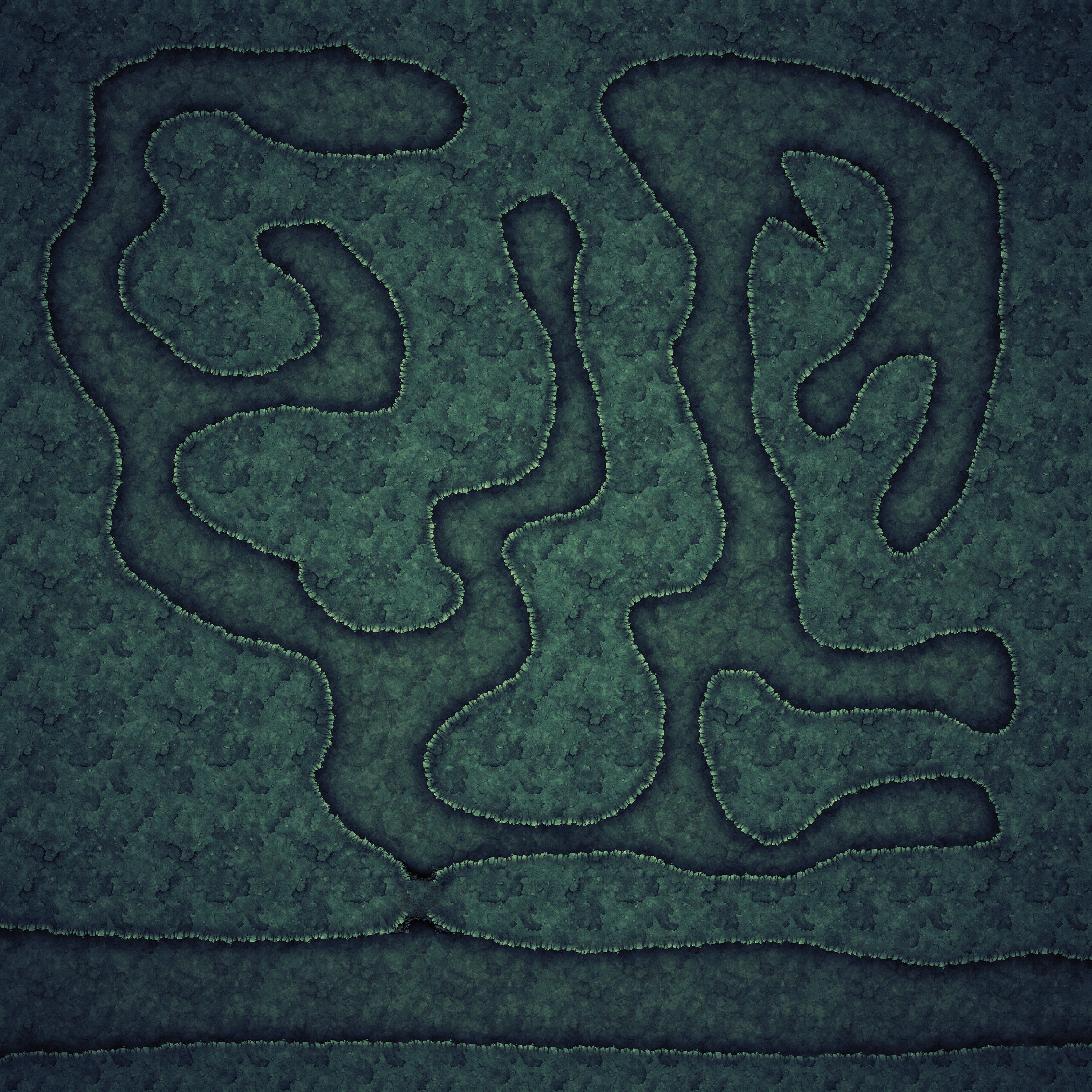 Huge Forest Cave Map - Pilot Map Series - FREE HUGE 99x99 Battlemap ...