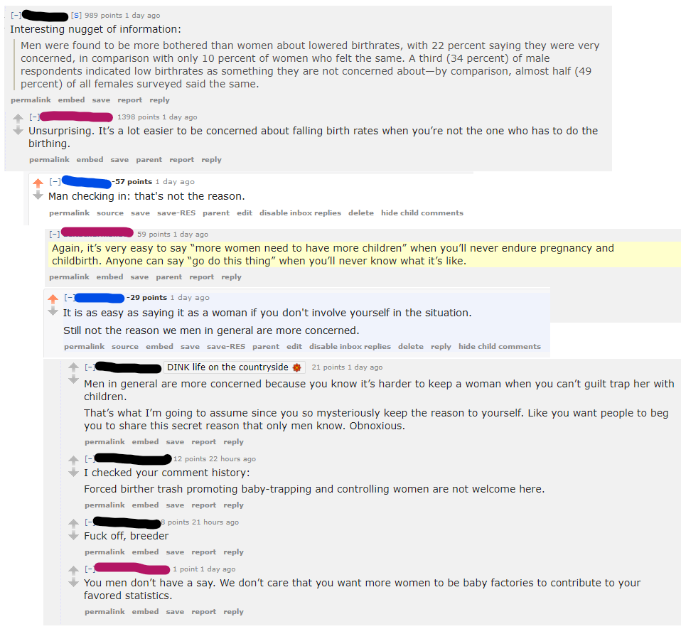 Are these people capable of abstract thought and not making everything about their specific person?