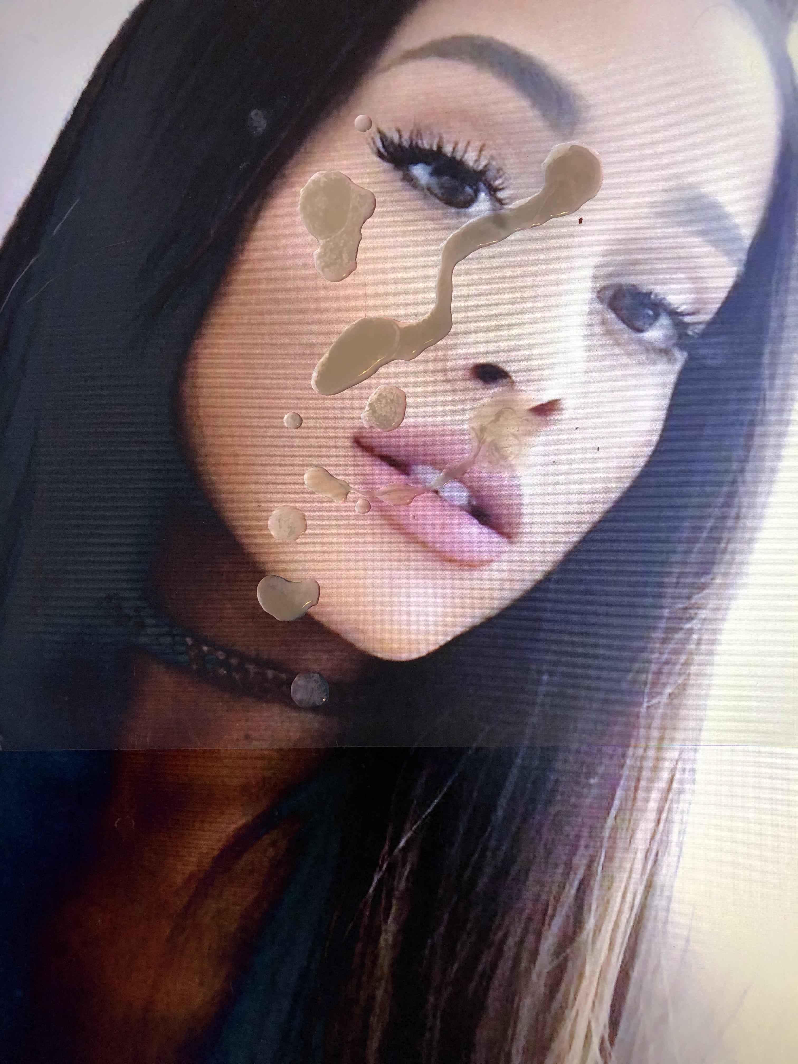 Ariana Face Is Made To Be Covered With Hot Cum Scrolller 8038