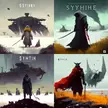 Asked Midjourney to generate a Scythe Cartoon, I wasn't Disappointed