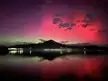 Aurora Borealis magic over Hatcher Lake - Pagosa Springs