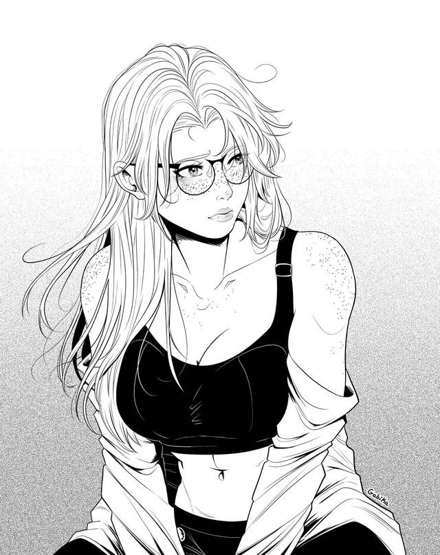 Anime girls in ecchi and hentai styles, including catgirls, monster girls, and busty women in lingerie and robes