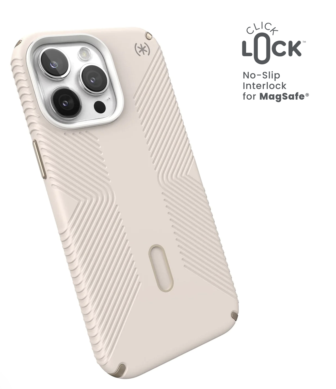 Speck Presidio2 Grip MagSafe Hülle – Fallschutz 3,5 M, Weiche Haptik, Für IPhone 15/14 Plus