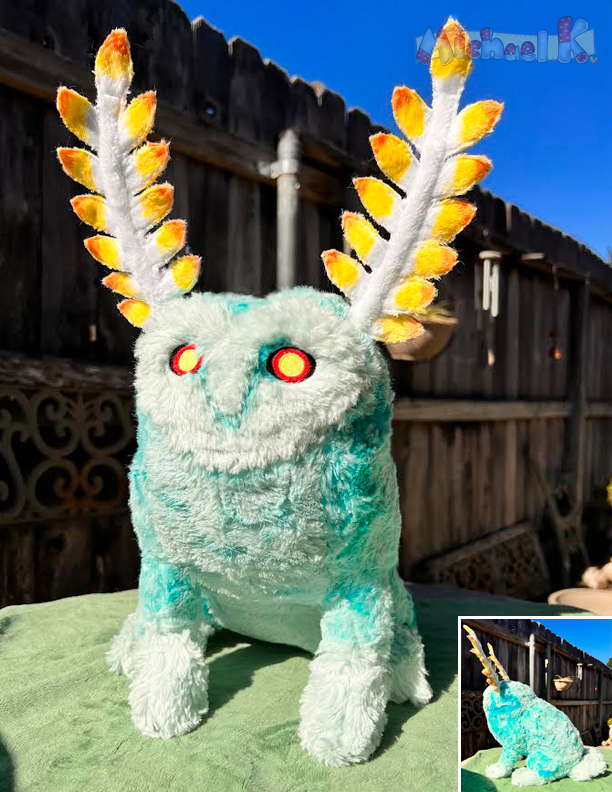 [TOTK] I made a fluffy Blupee plush! | Scrolller