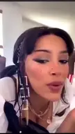 Doja Cat old IG live