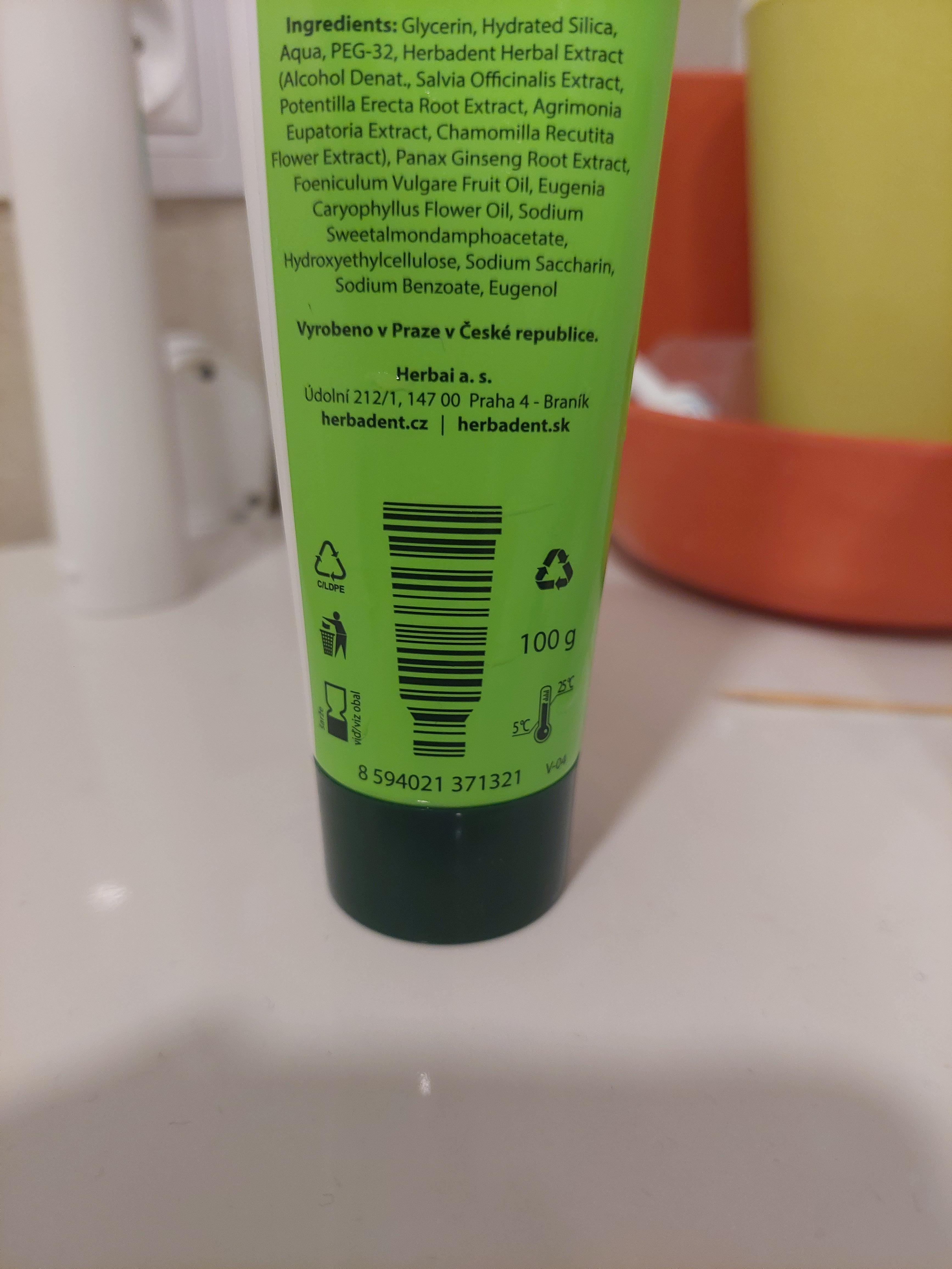 The toothpaste barcode looked cool