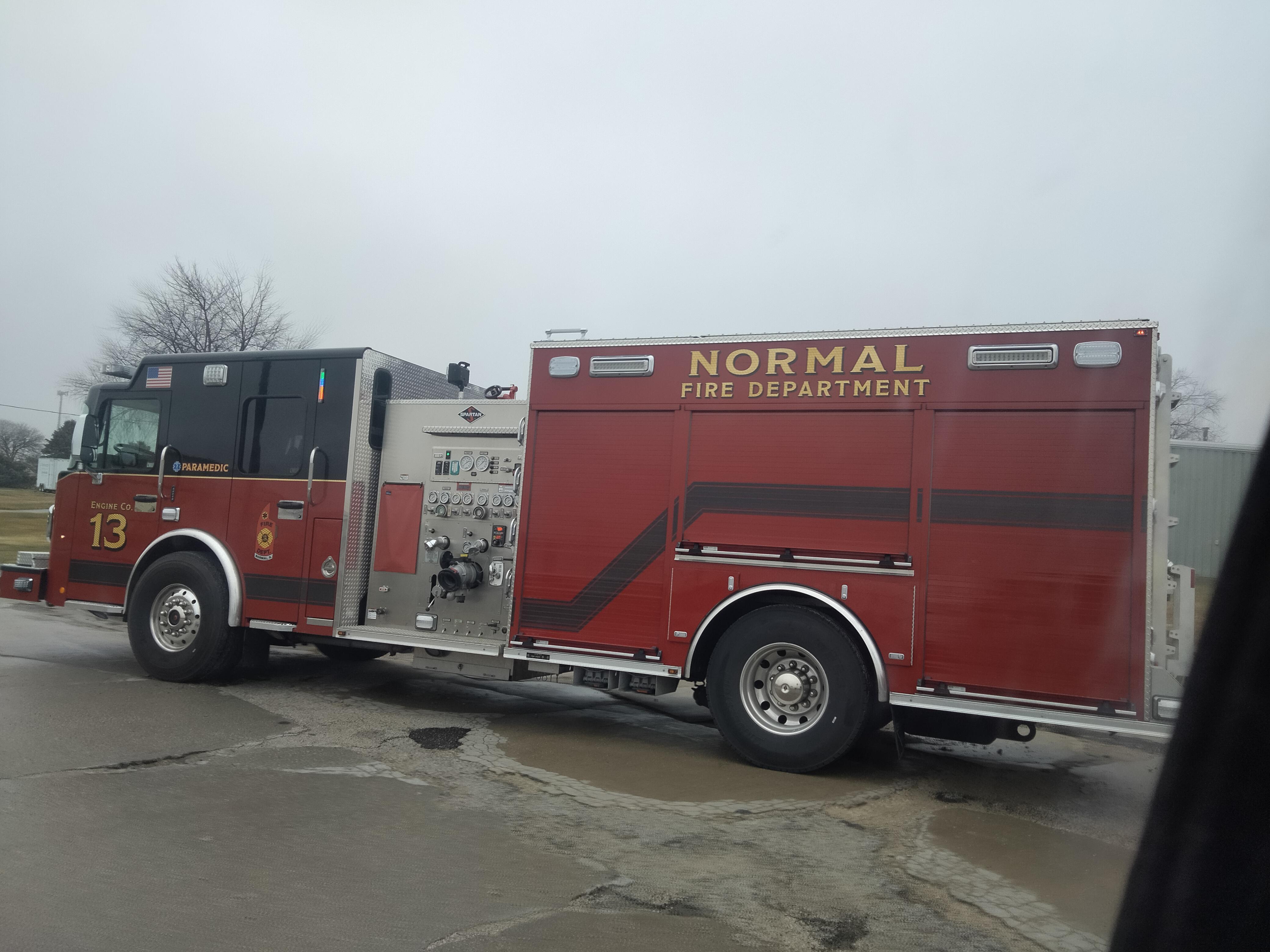 Fire Truck in Normal, Illinois | Scrolller