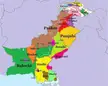 Language map of Pakistan