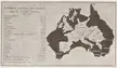 1907 Map of Australia compared to Europe
