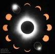 Total Solar Eclipse Collage