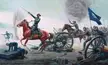 Charge of the 3rd Louisiana infantry