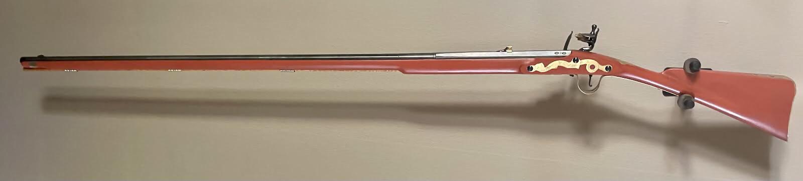 Painted Flintlock Trade Gun