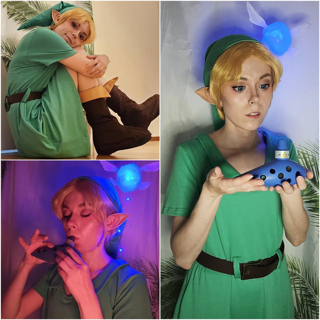 [OOT] My Young Link cosplay with Navi