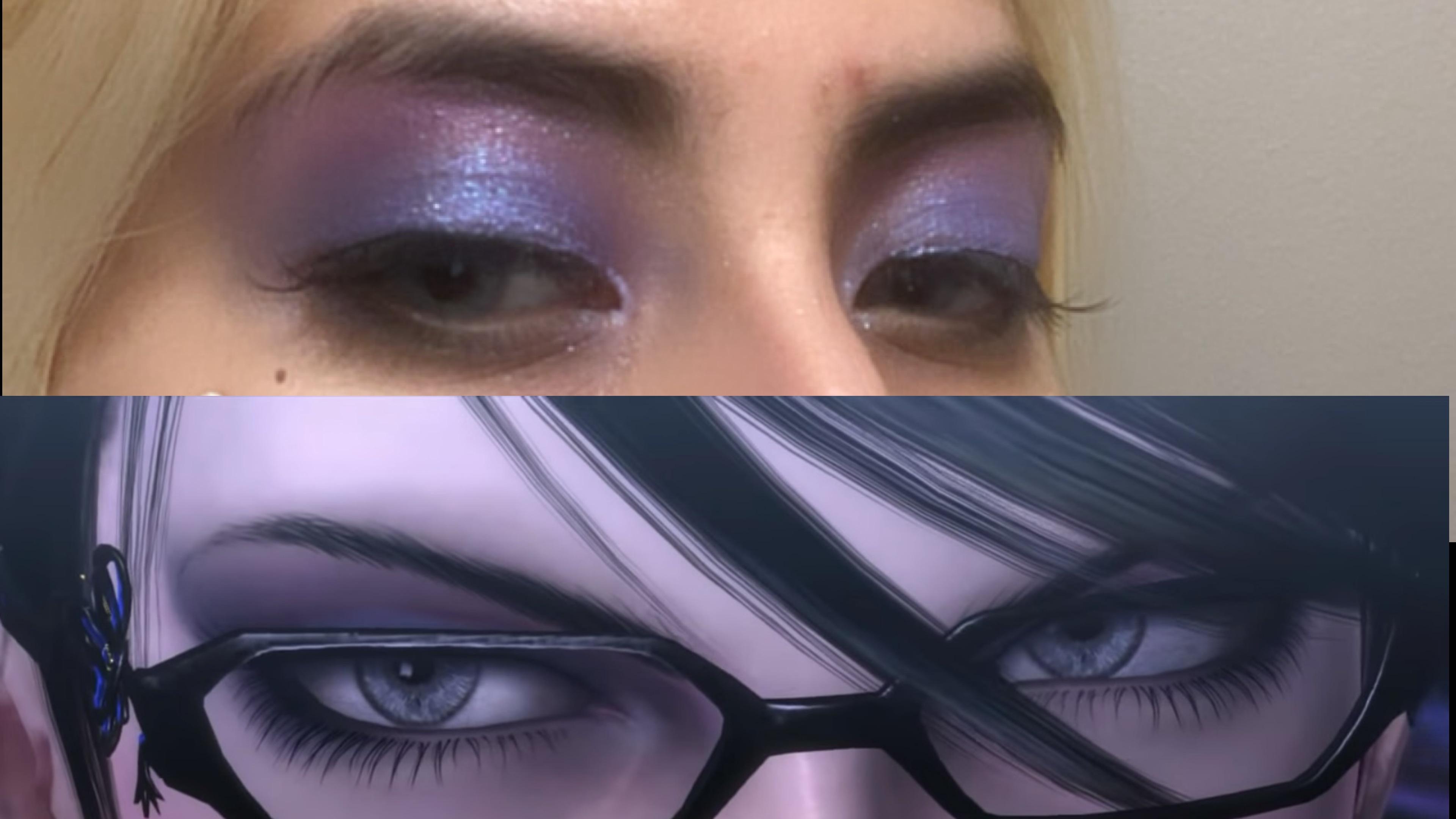 My attempt at bayonetta makeup | Scrolller