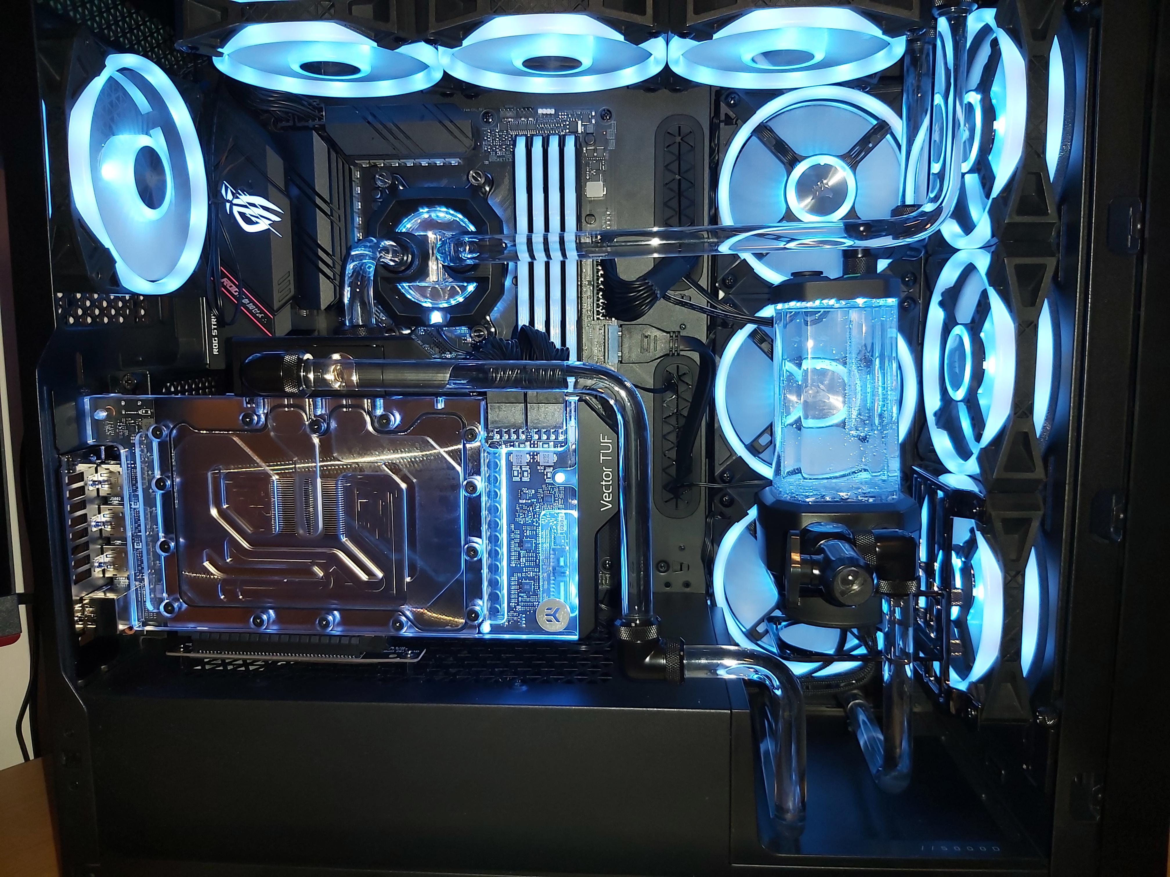 Large Pc Build First PC build complete, go big or go home! | Scrolller