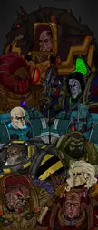 Fanart of all traitor primarchs