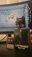 Baphomet finally arrived, ready to watch some Sinvicta action