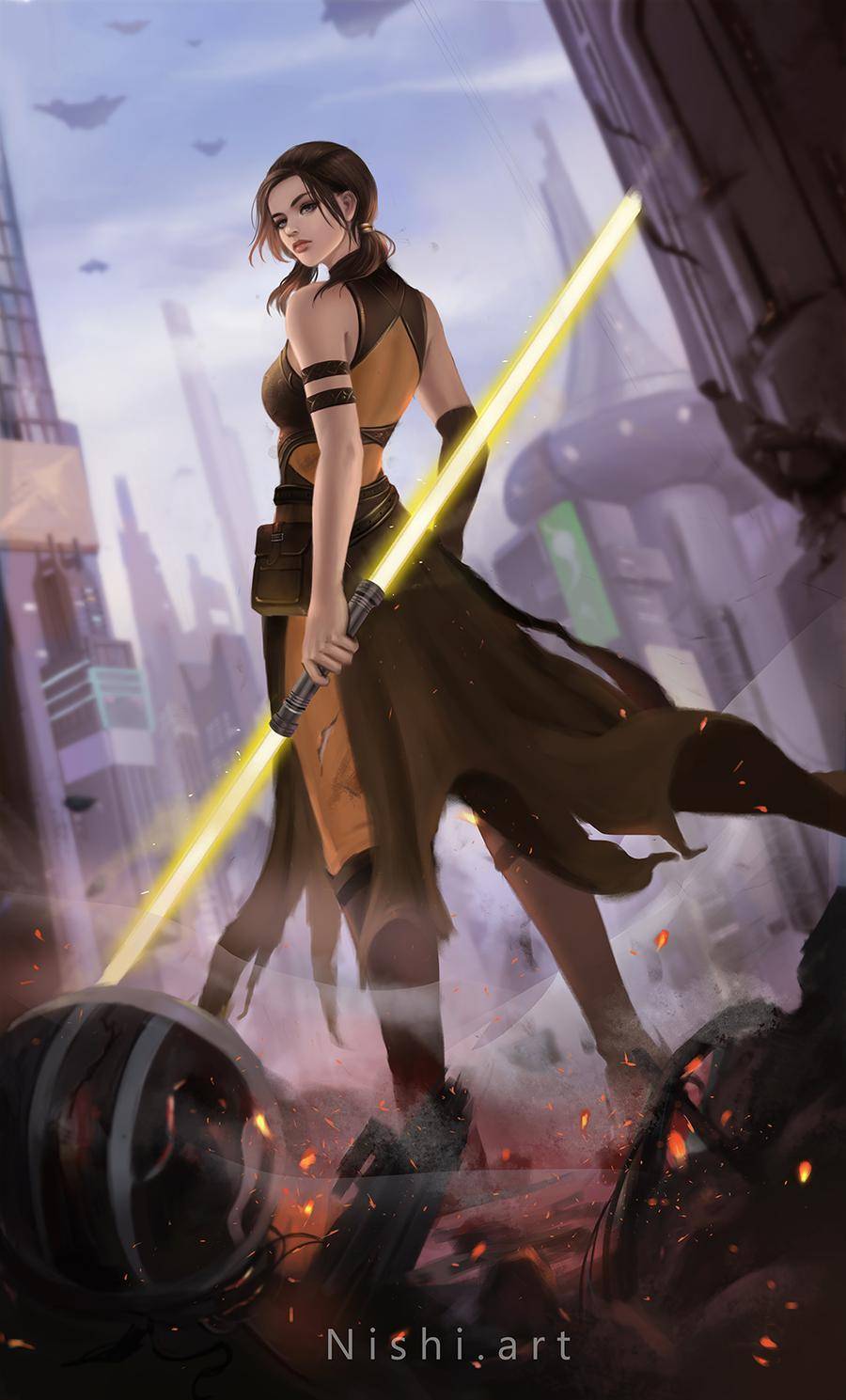 Bastila Fan Art By Nishihiku Scrolller