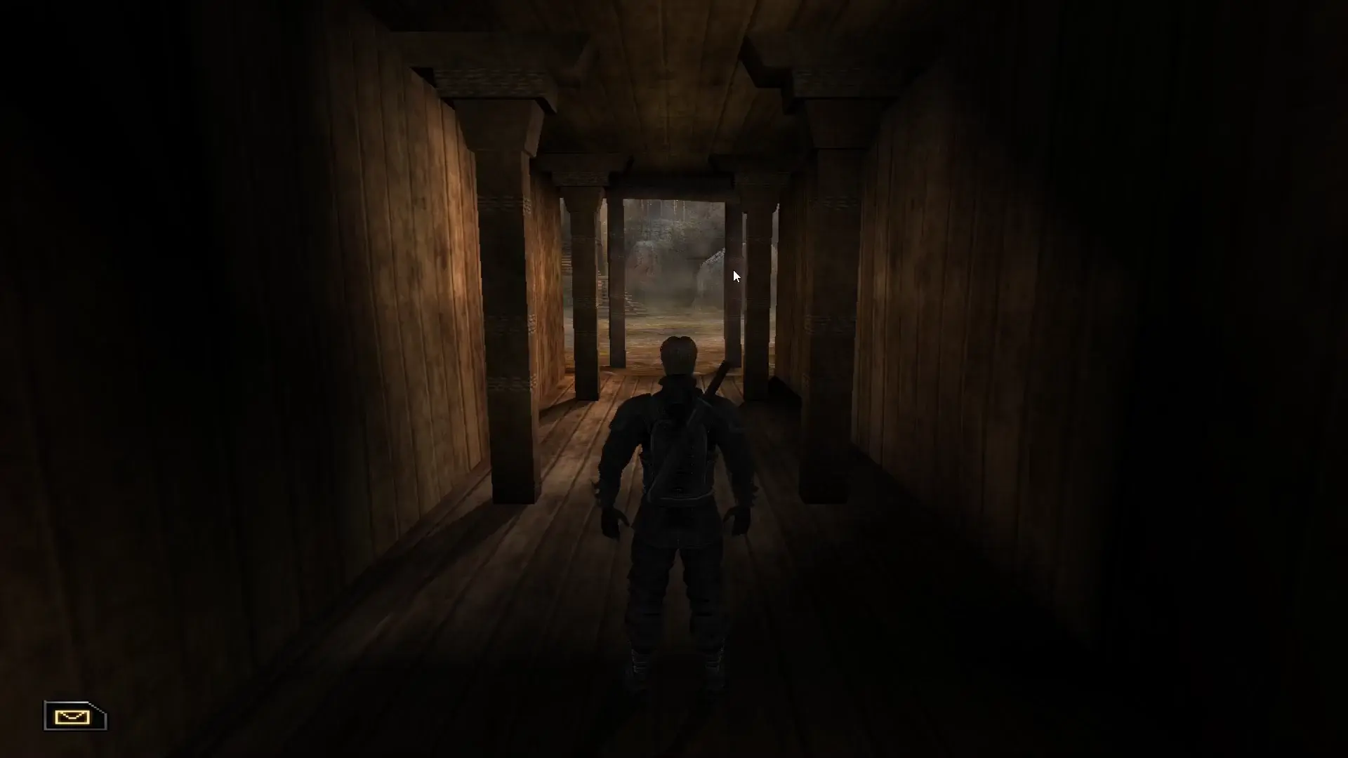 Batman Begins (PS2) - Secret Debug Room