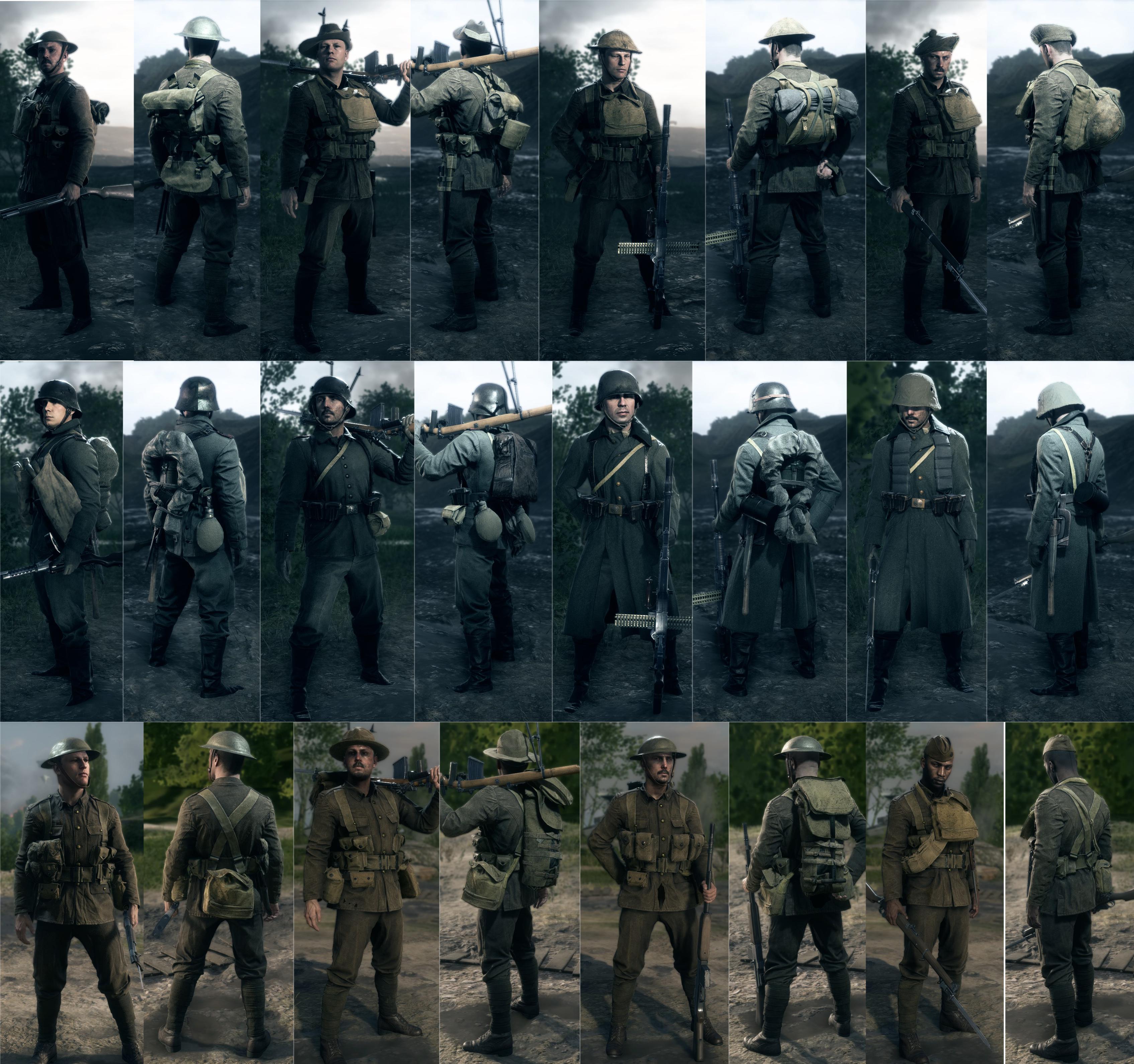 Battlefield 1: Reworking the characters | Scrolller