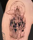 Lil peep castles done by Sage Marston at Prohibition Ink Tattoo SLC, Utah