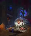 Old Man Alchemist by Servando Lupini