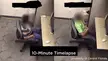 Hentai plot meme: a timelapse of two slim men at office desks, one moving frantically and one sitting still.