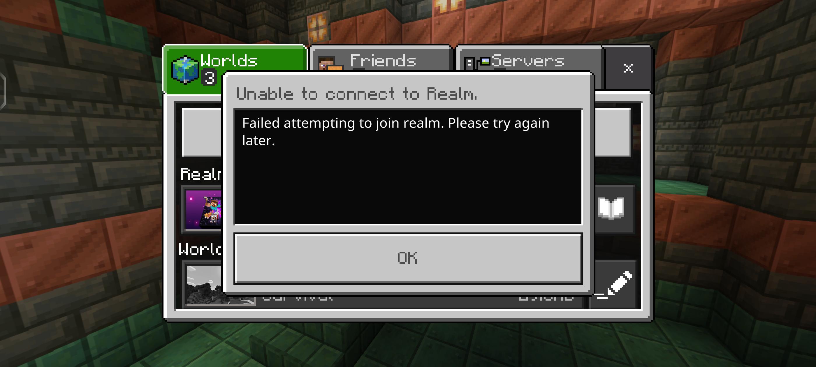 Realms not working | Scrolller