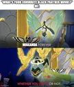 Hazbin x Marvel meme