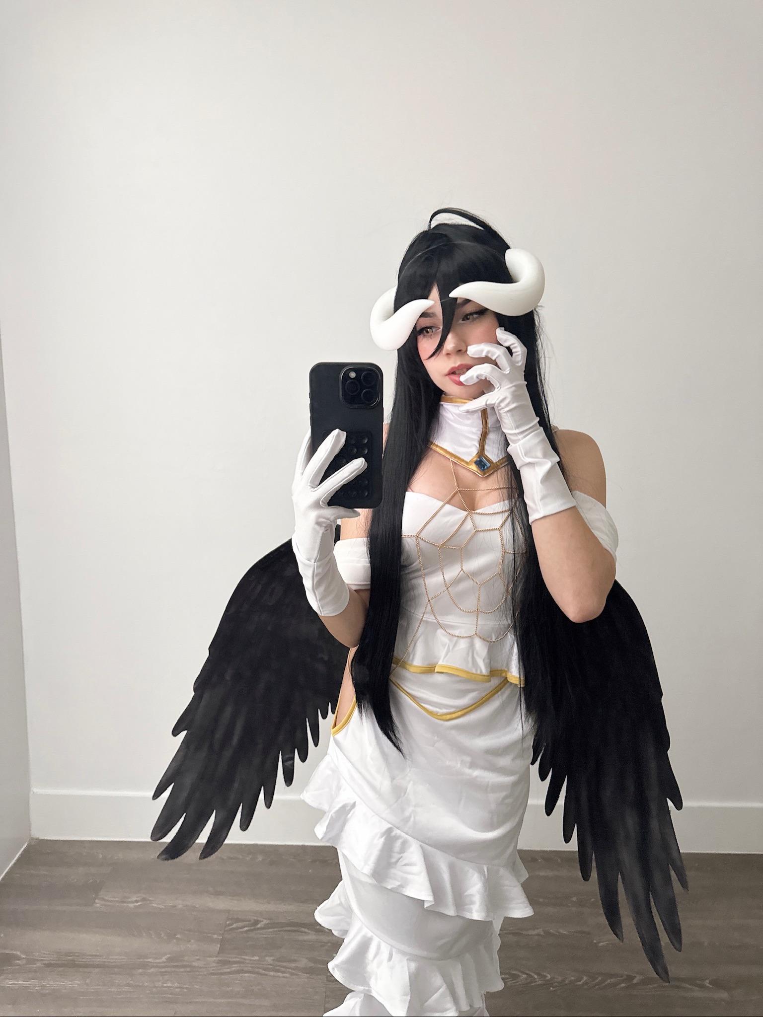 My Albedo Cosplay attempt (Jessie Rae)