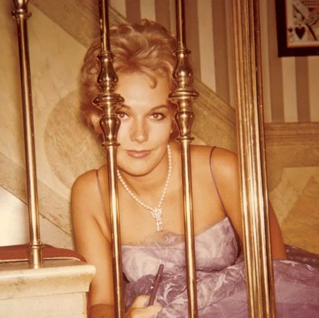 Kim Novak, photographed by Sammy Davis Jr., in 1957 | Scrolller