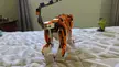 My nephew's Lego tiger has a piece for an anus