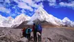 Beautiful view of Mt. Pumori on the way to EBC