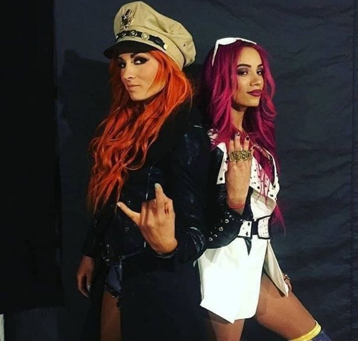 Becky Lynch and Sasha Banks | Scrolller