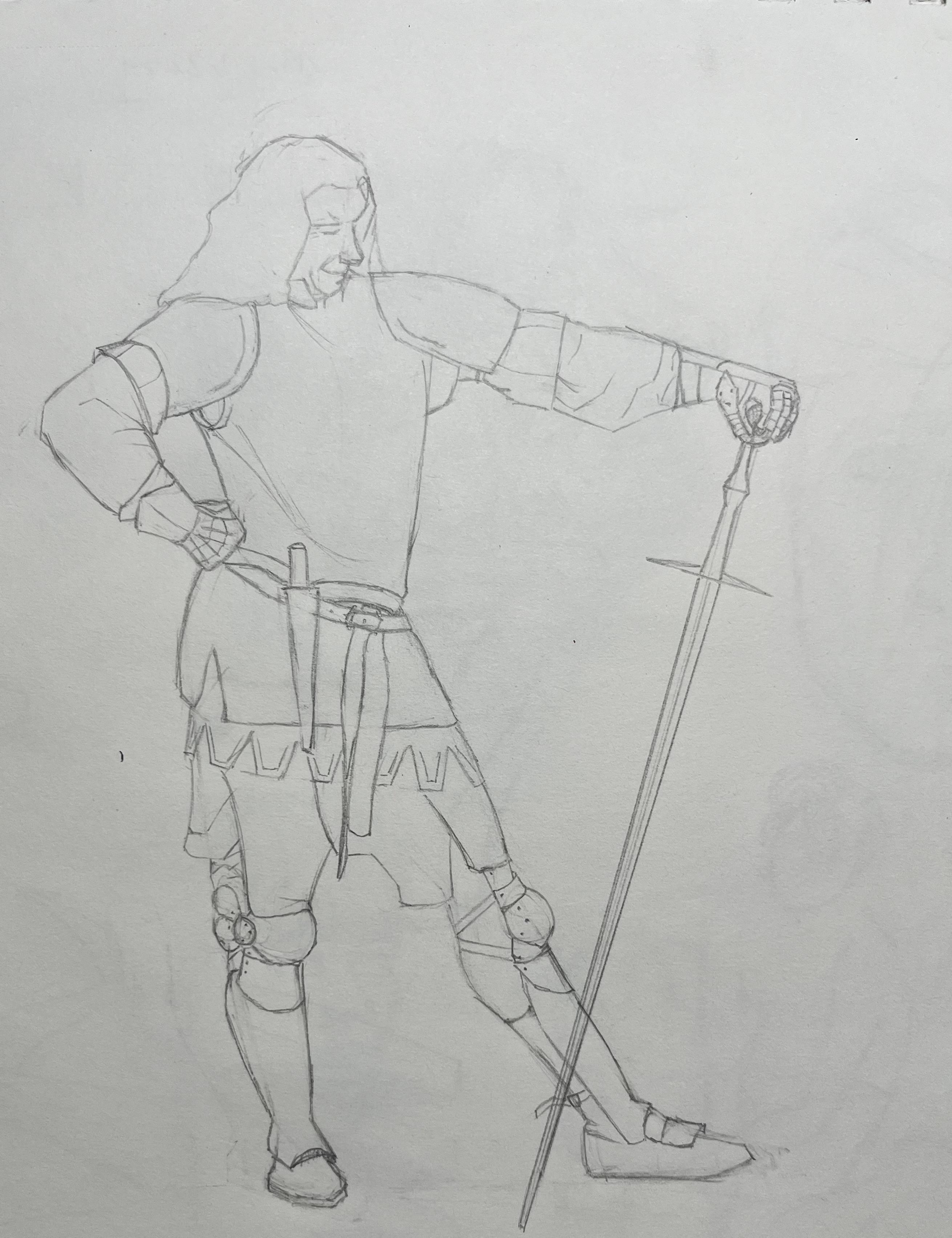 How should I draw this chainmail? | Scrolller