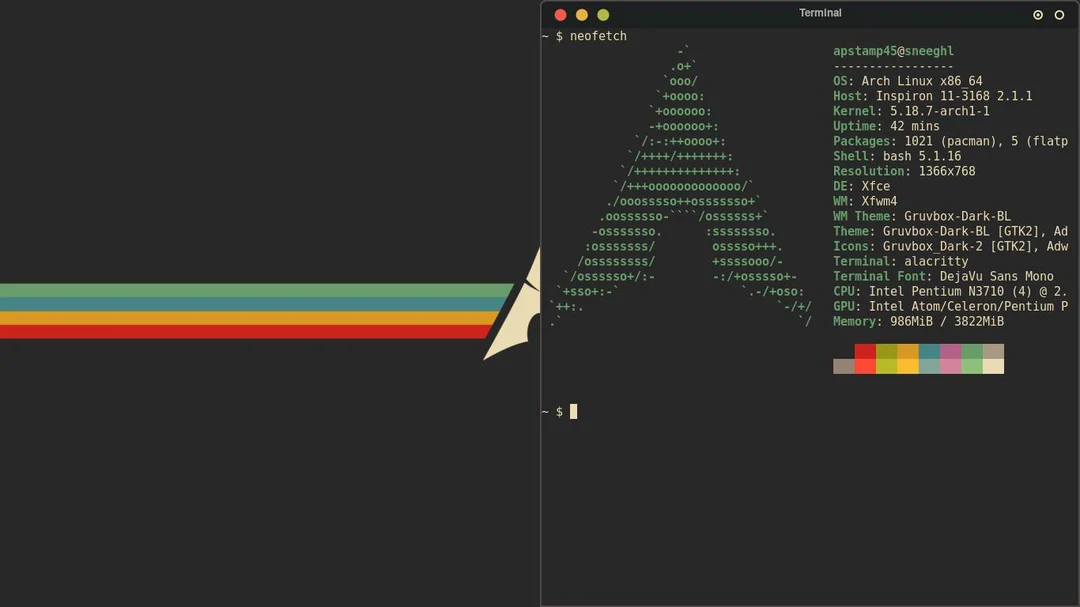 Gruvbox rice [xfce] | Scrolller