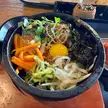 Bibimbap grilled over stone pot (돌솥 비빔밥)