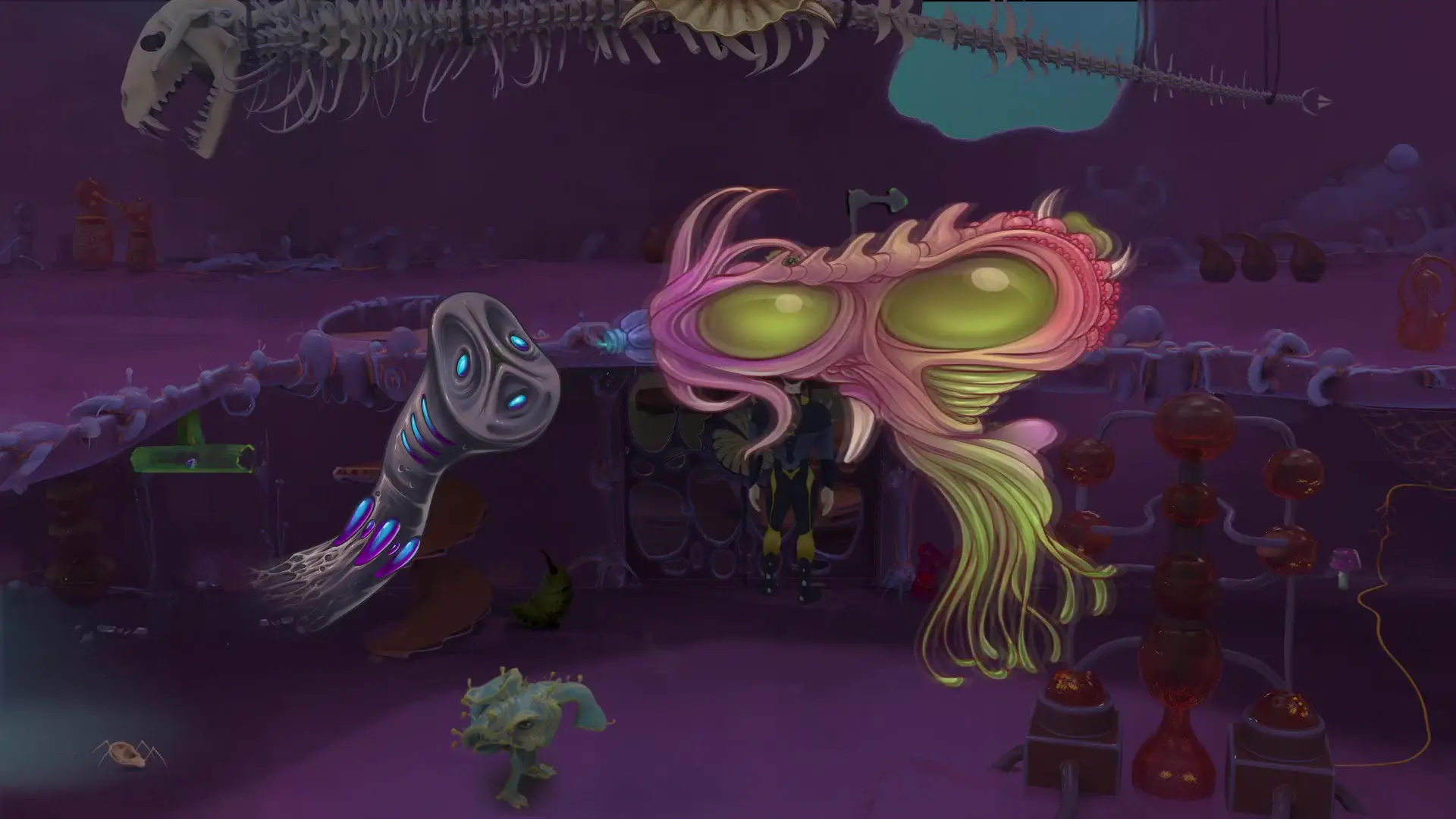 Big patch for Exit: A Biodelic Adventure, a mix of Cronenberg's eXistenZ and the Goblins game series