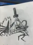 Bill Cipher drawing