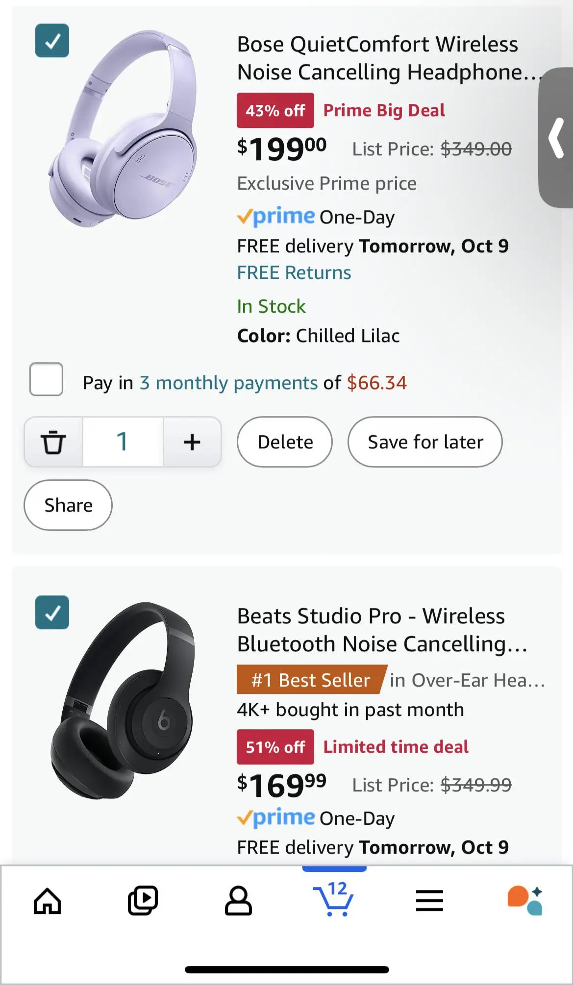 Bose QuietComfort vs Beats Studio pro? | Scrolller