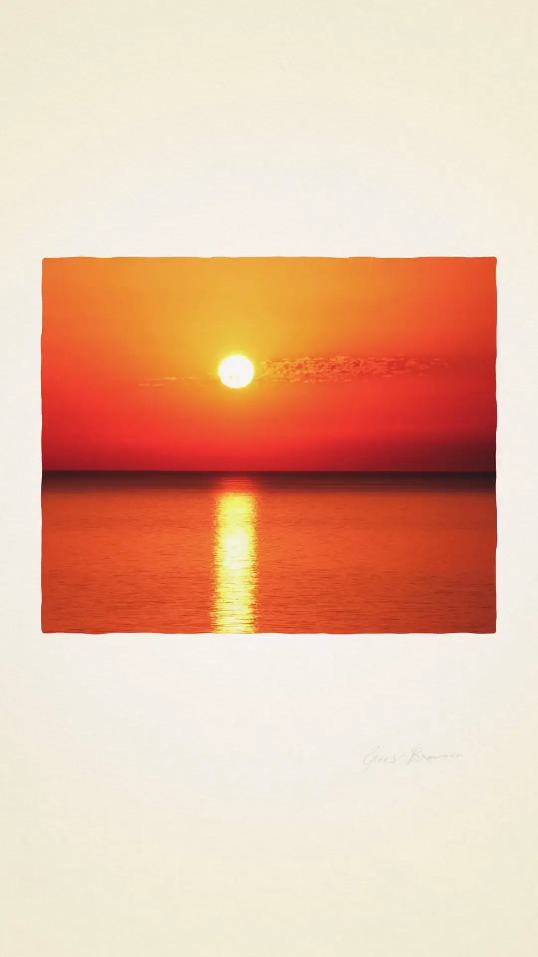 Bouncing sun