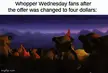 Burger King's dark deed