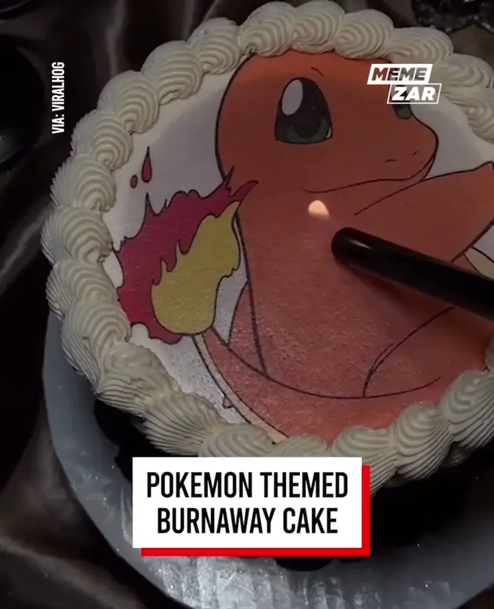 Burn away Cake (Charmeleon ➡️ Charizard Evolution) 🔥