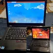 Busted up T420 running Voidlinux xfce.