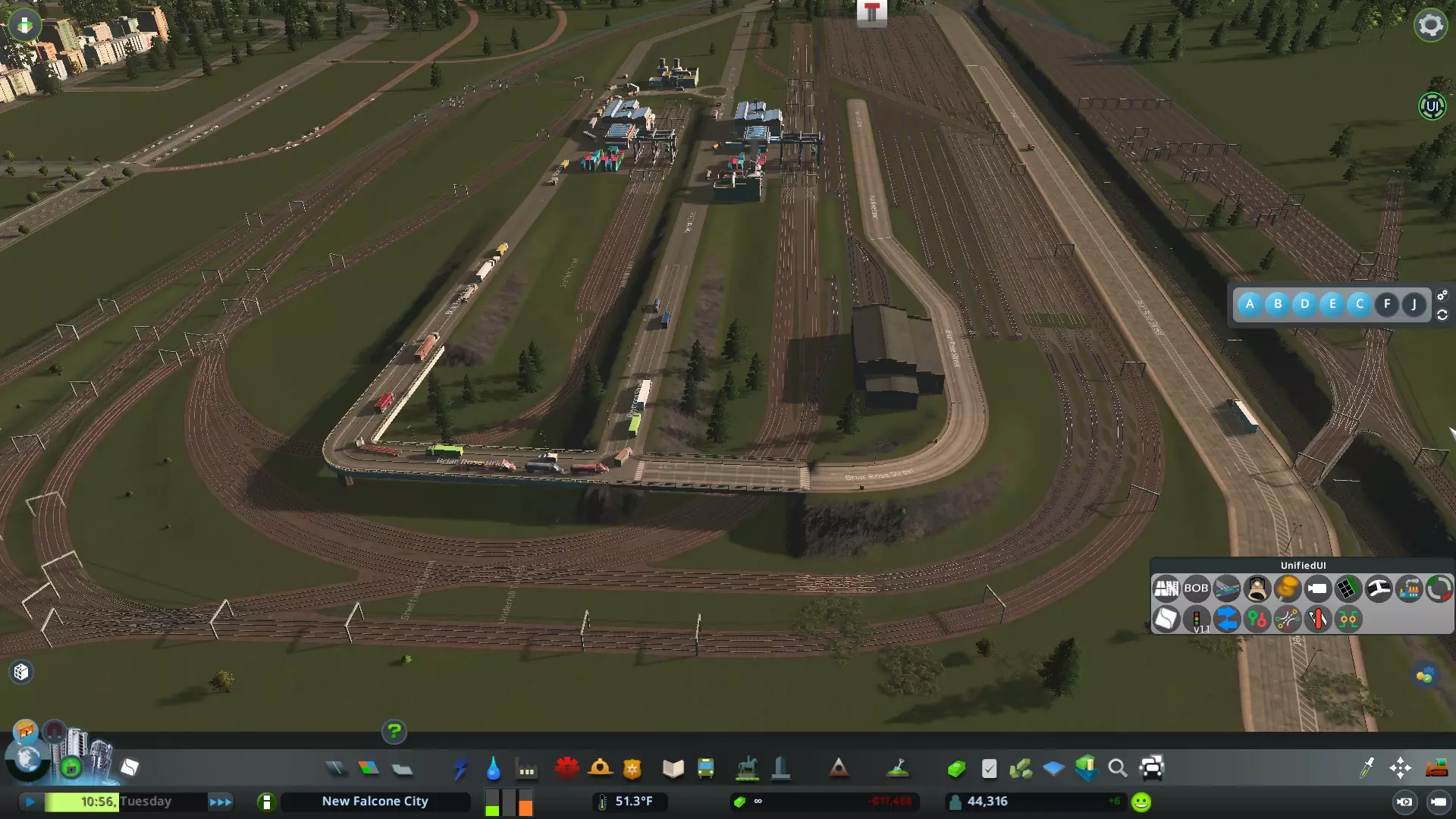 Busy (work-in-progress) Freight Terminal and Classification Yard (Re-uploaded due to wrong flair)