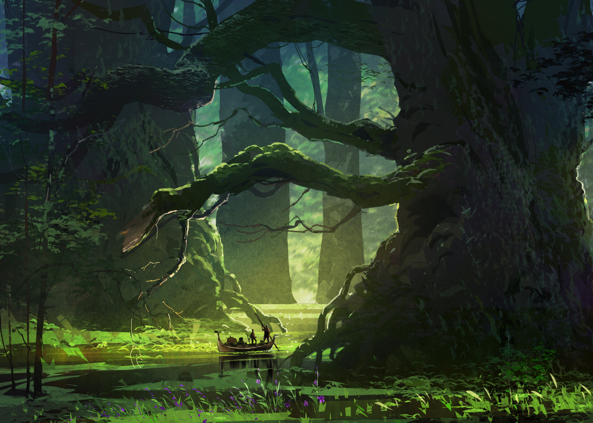 Marsh by Davood Moghaddami